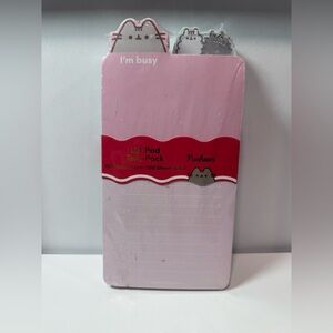 Pusheen “I’m Busy” List Pad Two-Pack – 200 Sheets Total – NEW
